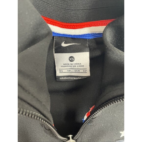 Nike Elite USA Soccer Warm Up Jacket Mens XS Black Red Blue USMNT Full Zip - Picture 2 of 8